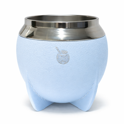 MATE CELESTE 250ML CON BOMBILLA