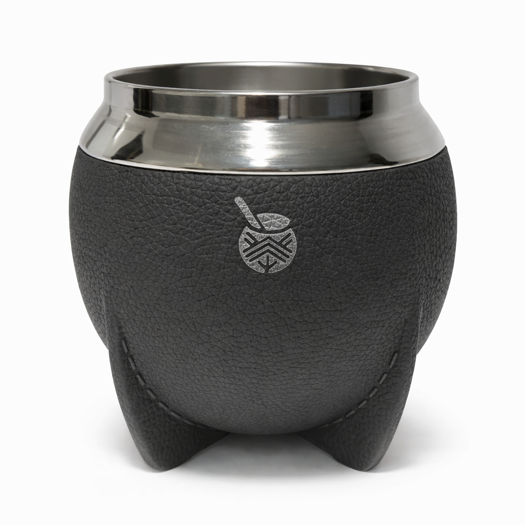 MATE NEGRO 250ML CON BOMBILLA